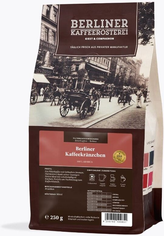 Berliner Kaffeerösterei Berliner Kaffeekränzchen 250g