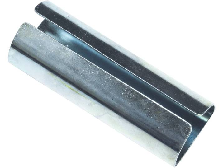 Verbinder GARDINIA Memphis , silber (silberfarben), Gardinenstangenhalterungen, Verbinder, Serie Einzelprogramm Memphis Ø 16 mm
