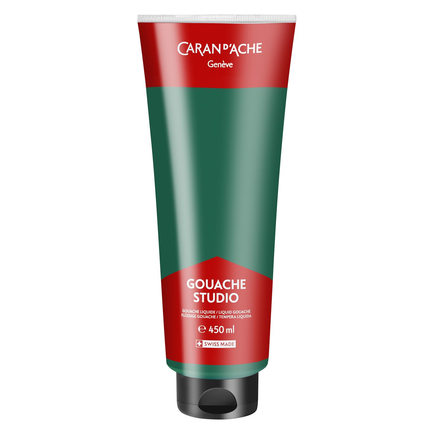 Caran d'Ache Gouache Studio Tube 450ml Smaragdgrün 210 (450 ml) (2340.210)