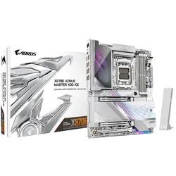 GIGABYTE X870E AORUS MASTER X3D ICE WIFI7 ATX Mainboard Sockel AM5 HDMI