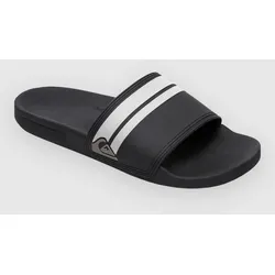 Quiksilver Rivi Slide Sandalen black / black / white Gr. 44