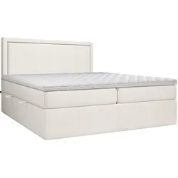 BOXBETT Jodan 140/200 cm Creme im Megan Stoff