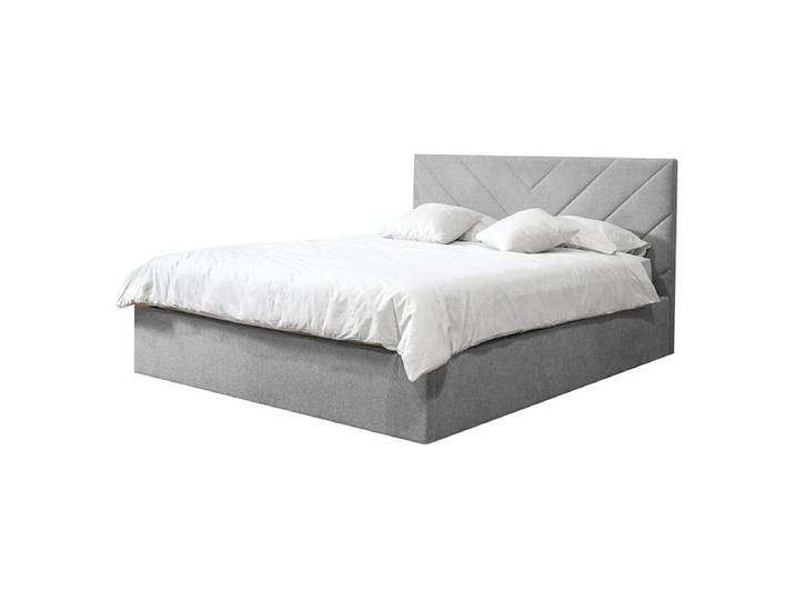 Kastenbett BOBOCHIC ROMANE 180x200cm mdf hellgrau