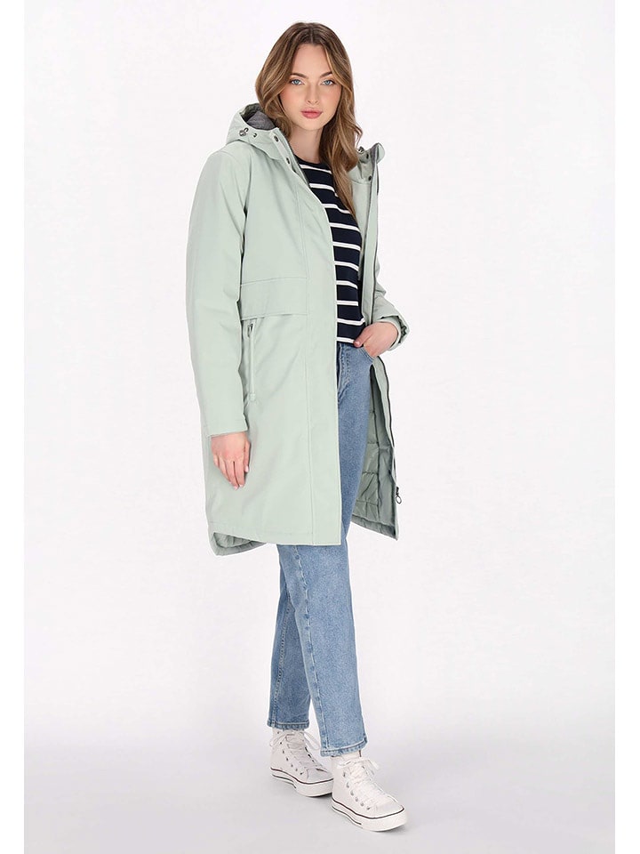 Schmuddelwedda Parka in Mint - XL