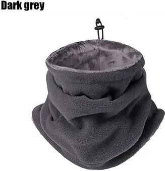 Multisell Products Hub Fleece Neck Warmer For Men Women, Windproof Winter Motorcycle Mask, Outdoor Balaclava Face Mask For Hiking And Cycling grey