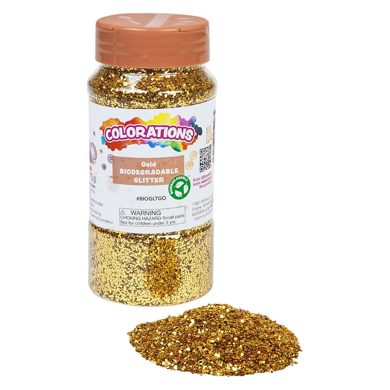 Colorations - Biologisch abbaubarer Glitzer - Gold, 113 Gramm (71325662)
