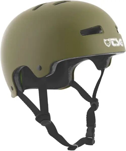 Skate Helm TSG Evolution Satin (L-XL - Dunkelgrün)