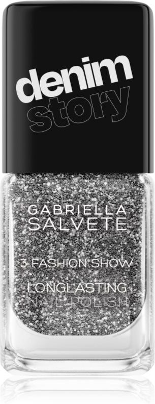 Gabriella Salvete Longlasting Enamel Denim Story Longlasting Nail Polish shade 03 Fashion Show 11 ml