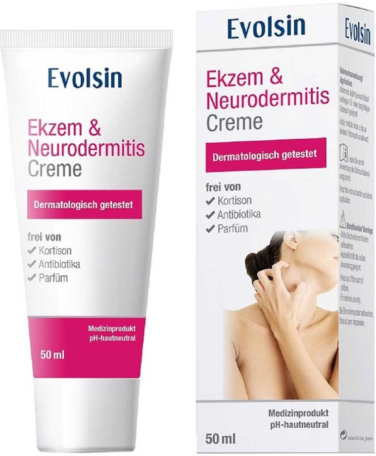 Evolsin Ekzem & Neurodermitis Creme