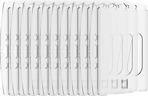 Elevar SP-13503848 Ausweishalter (L x B x H) 60 x 100 x 0.5mm Ausstanzung, kombinierbar mit Clip, kombinierbar mit Jojo