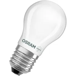 OSRAM E27 LED Lampe Classic matt 1,2W wie 25W warmweißes Licht 2700K - Energy efficiency class A