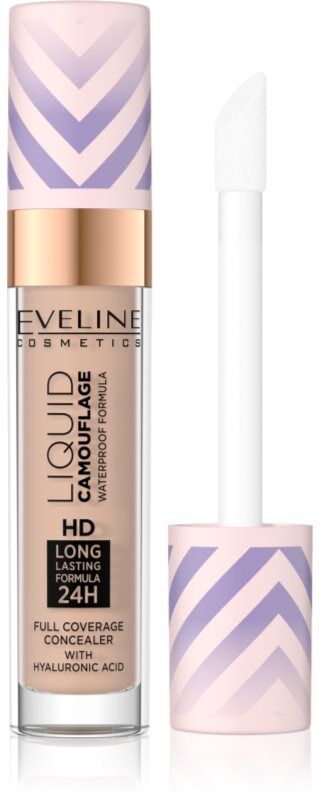 Eveline Cosmetics Liquid Camouflage waterproof concealer with hyaluronic acid shade 06 7,5 ml