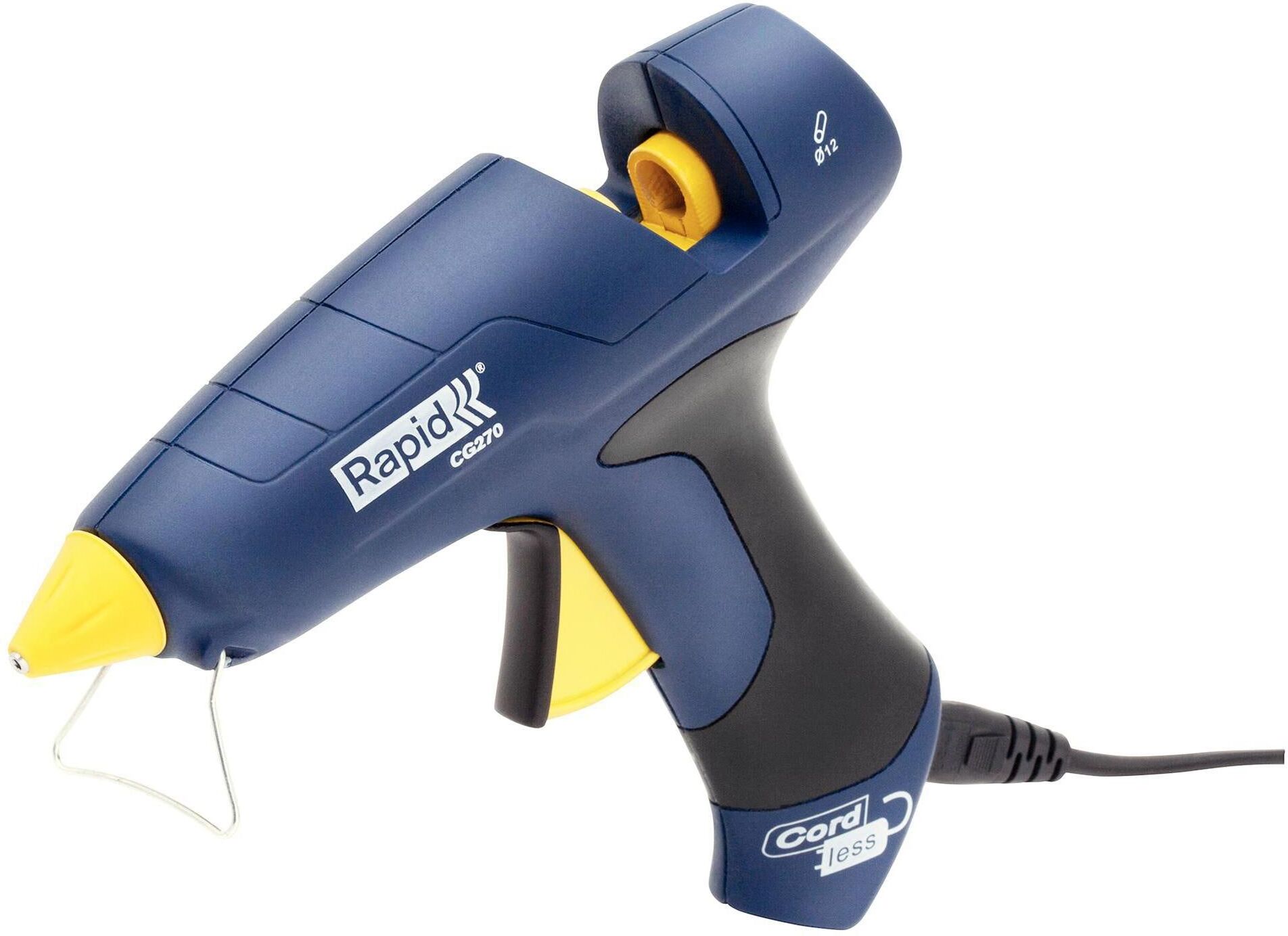 Heissklebepistole RAPID "CG270", blau (grau), Heissklebepistolen, Heissklebepistole grau Einheitsgröße