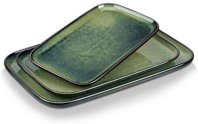 vancasso Stern Series Reactive Glaze Stoneware Plates Set