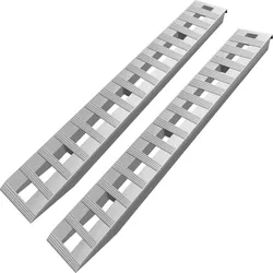 VEVOR 84 x14 Zoll Aluminiumrampen, 2722 kg Kapazität, Rampen für PKW-Anhänger, Lkw, ATV, 1 Paar, 2 Rampen