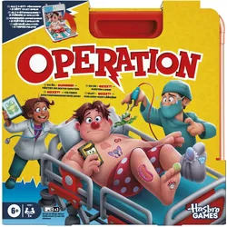 Hasbro Operation (Dänisch, Finnisch, Norwegisch, 2 - 4 Spieler)