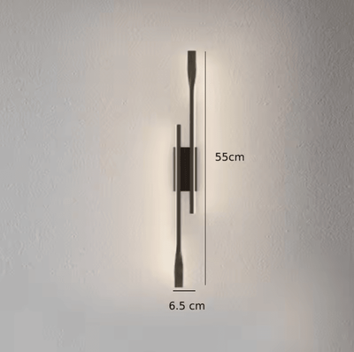Inspire Curations Modern Nordic Acrylic LED Wall Sconce c Style white Light