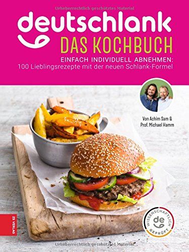 Achim Sam - Deutschlank - Das Kochbuch: Einfach individuell abnehmen: 100 Lieblingsrezepte mit der neuen Schlank-Formel - Preis vom 12.10.2026 11:37:12 h