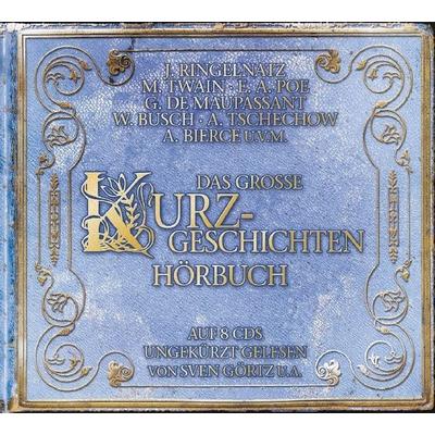 Große Kurzgeschichtenhörbuch/8 CDs - Joachim Ringelnatz,Mark Twain,Edgar Allan Poe, CD, 9783865498281