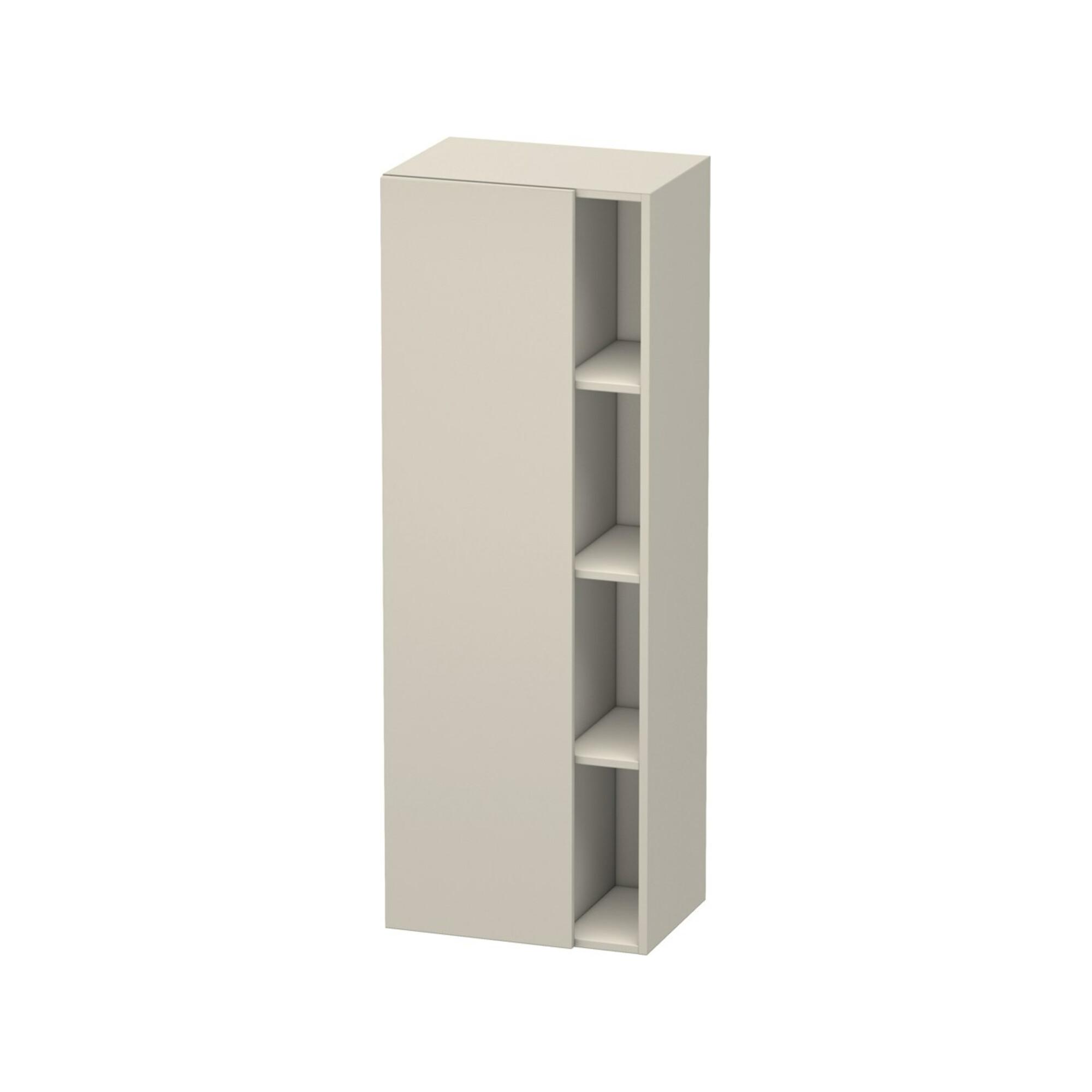 Duravit Hochschrank DuraStyle 50x36x140cm, Tür links, taupe (DS1239L9191)