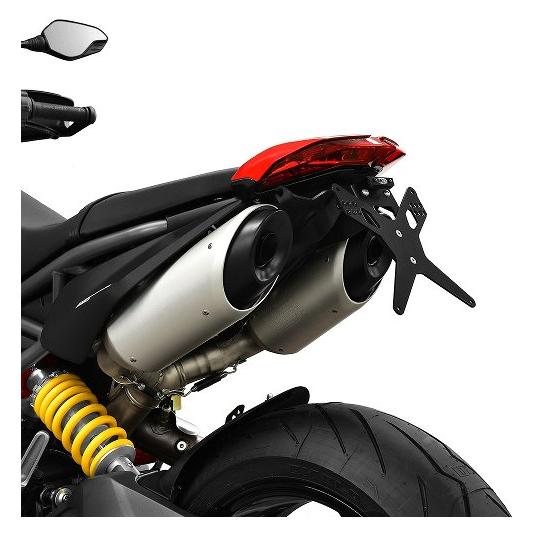 Unimed Pharma Hypermotard 950 Zieger X-Line Kennzeichenhalter geeignet für Ducati (Heck, Universal) (10006489)