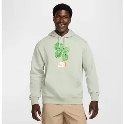 NIKE Herren Kapuzensweat Club, Größe M in Grün JADE HORIZON