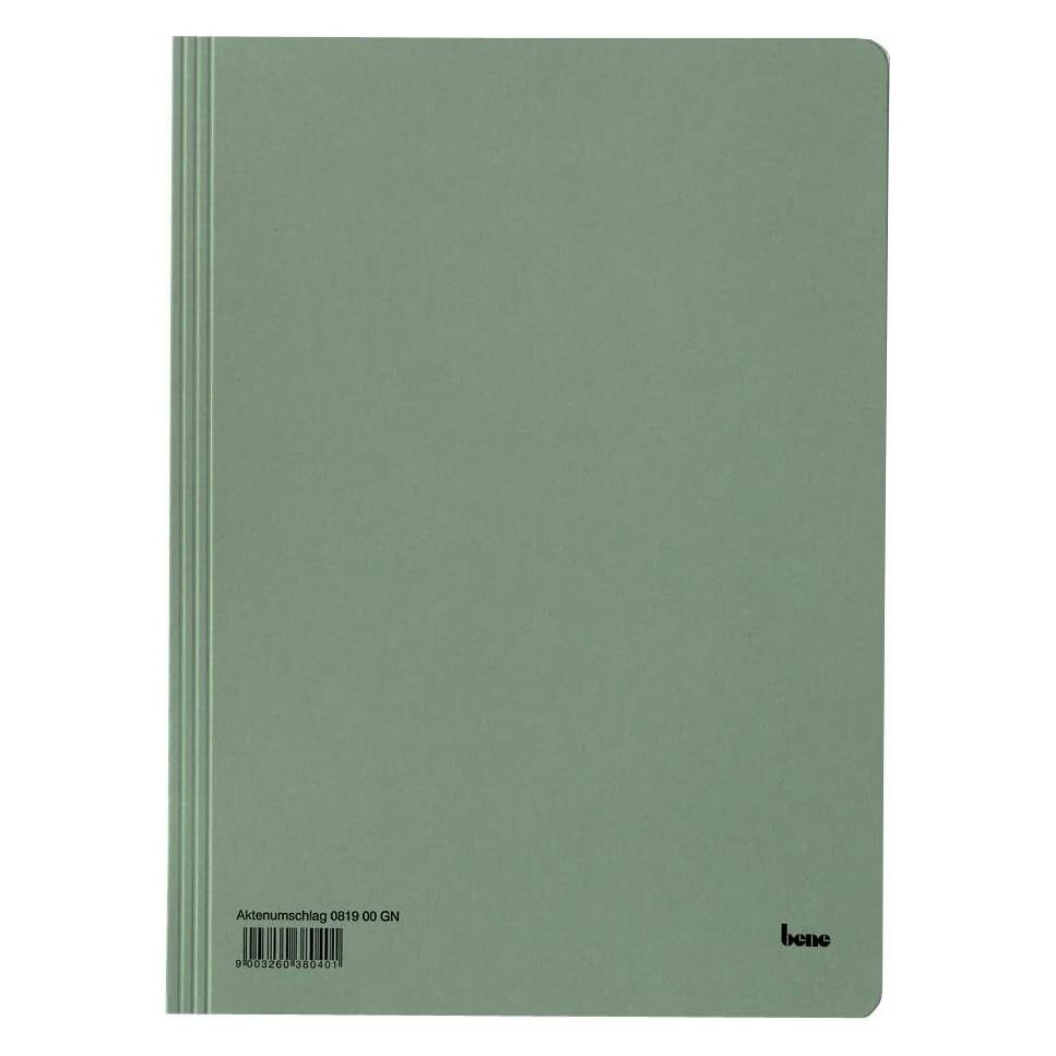 Bene 25 Aktendeckel DIN A4 grün (A4, 25x) (081900GN)