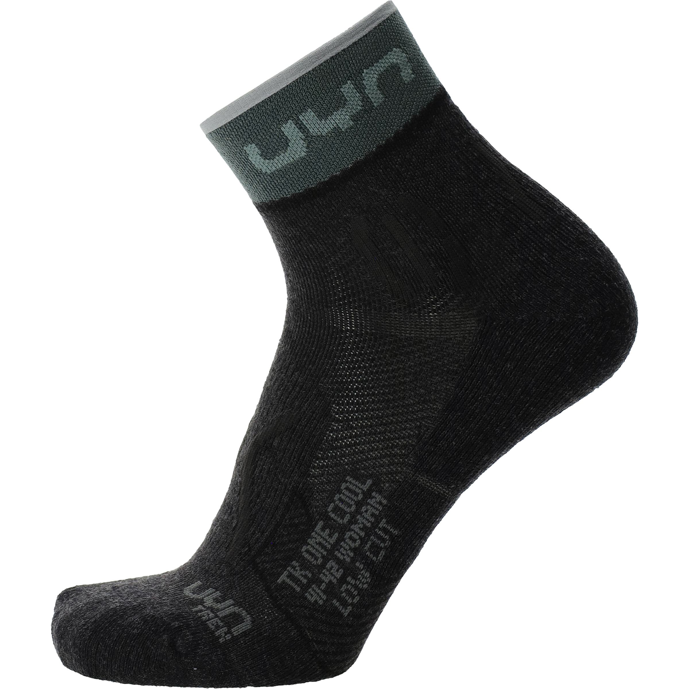 Uyn Trekking One Cool Low Cut Damen Laufsocken grau Größe 37 Trekking Elastisch
