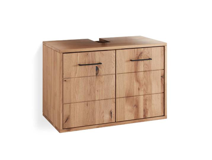 BOLTON Waschbeckenunterschrank I, Material Massivholz