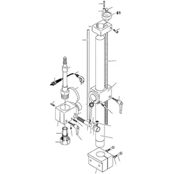 PROXXON 24104-61 Handrad für Feinfräse FF230 & Bohr- und Fräseinrichtung PF230