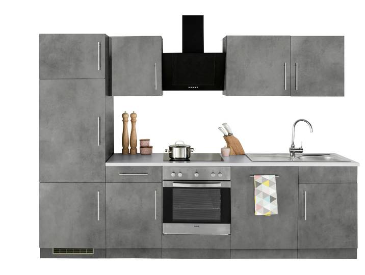 wiho Küchen Cali ohne E-Geräte, Breite 280 cm