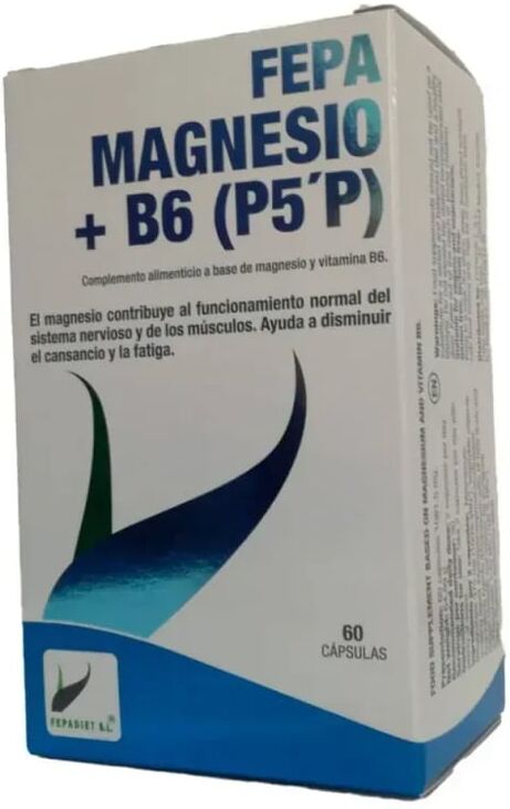 Fepadiet Fepa Magnesio + B6 P5P 60 Caps