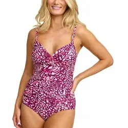 Damella Tara Swimsuit Pattern Rosa Muster 38 Damen