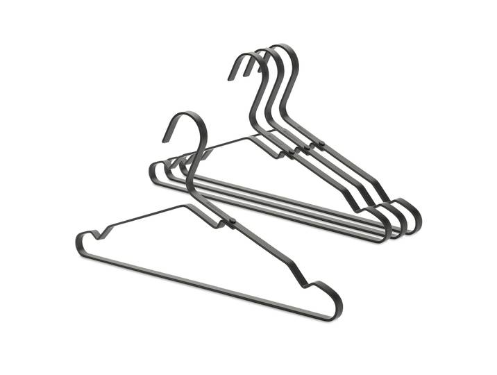 Brabantia Patère Linn Lot de 4 Noir