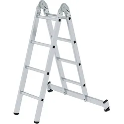 Munk Klappleiter 2-teilig mit nivello®-Traverse - 032208