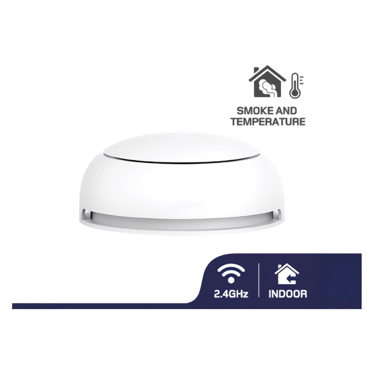 HeySmart Intelligenter WLAN Rauchmelder mit App-Benachrichtigung bei Rauchentwicklung (SMART2000)