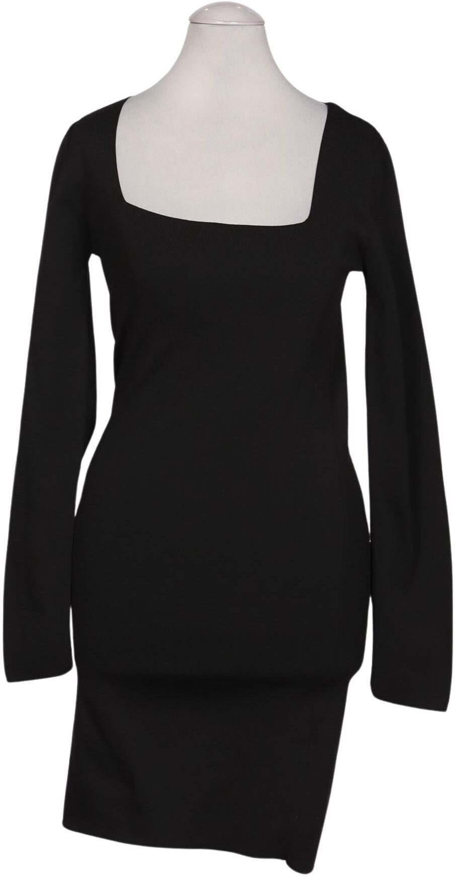 Stradivarius Damen Kleid, Schwarz, Gr. S, Synthetik - Second Hand