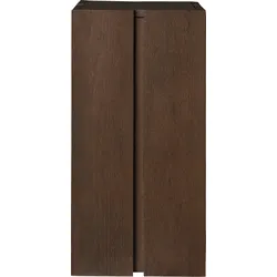 Parcel Postament 60 cm, dunkle Eiche
