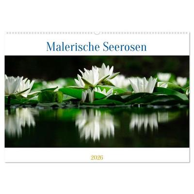 Malerische Seerosen (Wandkalender 2026 DIN A2 quer), CALVENDO Monatskalender