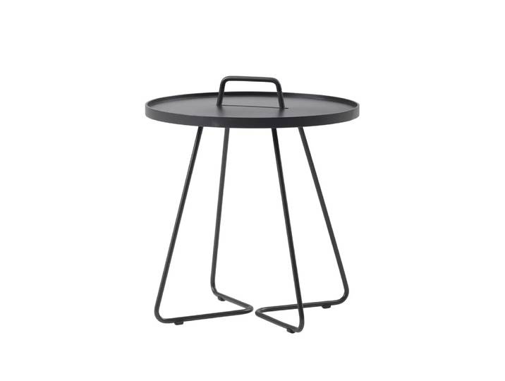 Cane-line Table On the Move Ø52 cm Black