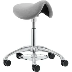 Löffler Sedlo SL 2 Drehhocker mit Rollen frei konfigurierbar