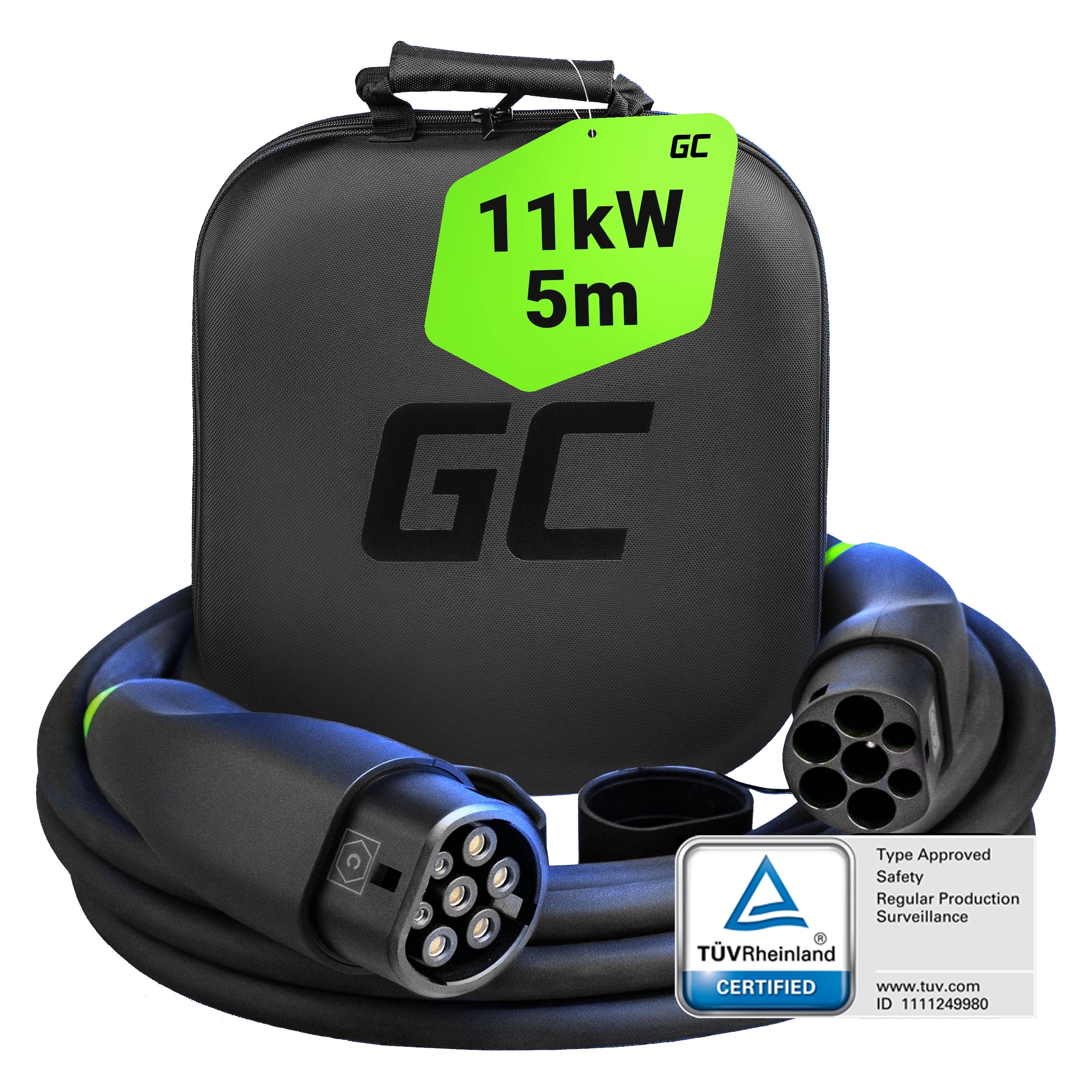 GreenCell EV Green Cell GC Snap (Typ 2, 11 kW, 16 A, 5 m) (EVKABGC03)