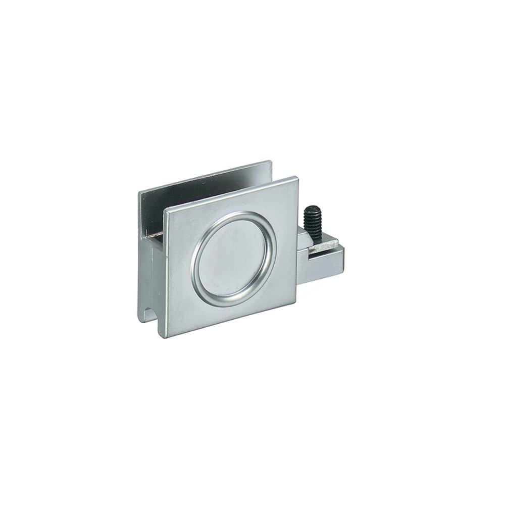 Hettich Möbel-Laufschuhgriff SlideLine 97, Glasstärke 8mm, Anschlagseite: links/rechts 76481