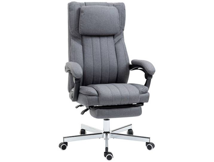 BÜROSTUHL mit Massagefunktion, Grau