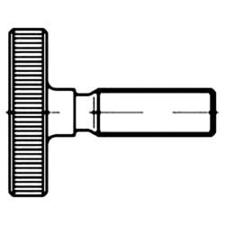 TOOLCRAFT 1061597 Rändelschrauben M6 16 mm DIN 653 Edelstahl 10 St.