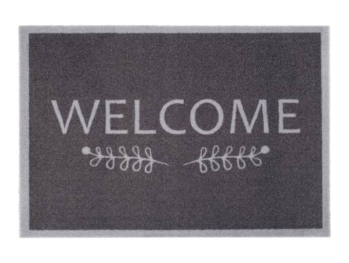 Hamat Türvorlage Mondial Welcome Anthrazit 40 × 60 cm