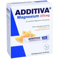 Additiva Magnesium 375 mg Sticks Orange