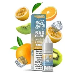 Just Juice Bar Kiwi Passion Orange NicSalt Liquid 10ml / 20mg