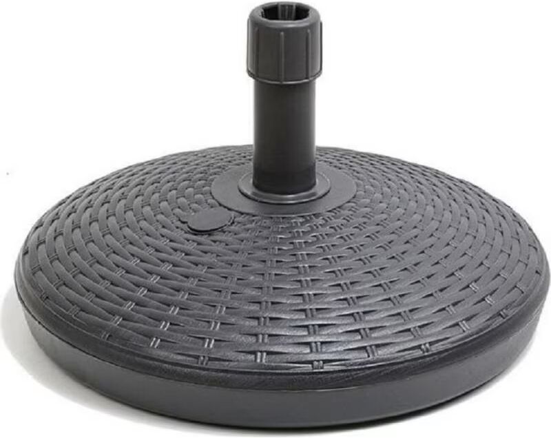 Base Para Parasol Progarden Circular Negro Talla Única Unisex