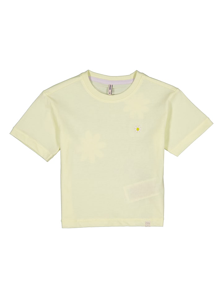 KIDS ONLY Shirt "Blossom" in Gelb - 92